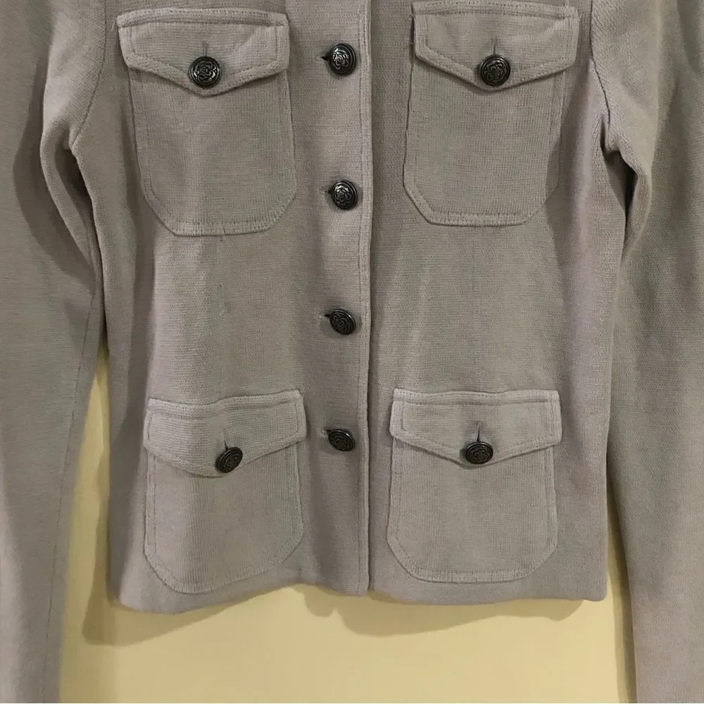 Free People Cotton Sweater Jacket